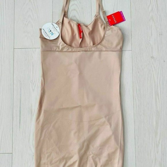 Spanx 10178R Open Bust Slip Dress in Foundation - Picture 3 of 5
